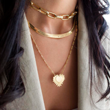 Heart Love Necklace (F12A)
