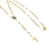 Catholic Caridad del Cobre Gold Rosary With Crucifix (G169A)