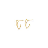 Thin Staple Cuff Earrings (L377)