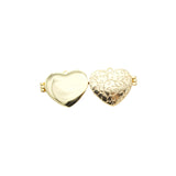 18K Gold Filled Heart Pendant