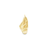 18K Gold Filled Hammered Molded Plate Pendant (A47)