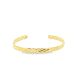 Cuff Open Bracelet Twisted Bangle (B55)