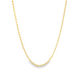 18K Gold Filled 2mm Flat Ball Disc Chain (G72)