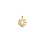 18K Gold Filled Paris Pendant