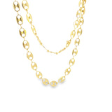 Gold Filled Flat Mariner Belly Chain