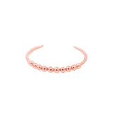 18K Gold Filled Beaded Wrist Cuff Bangle (B110)
