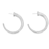 Bamboo Crescent Tail Hoops (K343A/K349A)