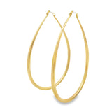 Giant Teardrop Hoops (K330A)