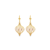 Spiral Balloon Dangle Earrings