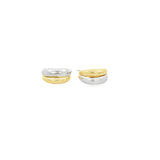 Dual Strand Huggies Small Hoops (L197A/L204A)