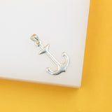 925 Sterling Silver Anchor Pendant