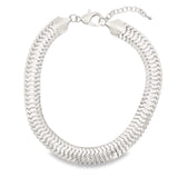 15mm Wide Herringbone Snake Bracelet (H214/I573)