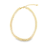 18K Gold Filled Spine Choker (G67)