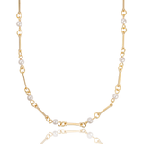 Pearl Bar Chain Anklet (F251A/I127/E223)