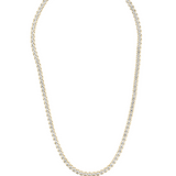 3mm Diamond Tennis Necklace (F236A/I46B)