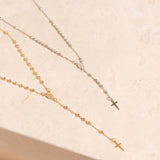 Catholic Gold Rosary With Crucifix (G210A)