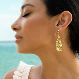 Teardrop Dangle Earrings (J281)