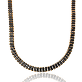 6mm CZ Baguette Necklace (F93/I129)