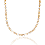 5mm Marquise CZ Tennis Necklace (H130)(I492)