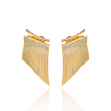 Drop Tassel Fringe Earrings