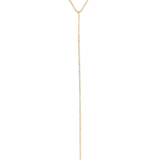 Tennis Toggle Lariat Necklace (H122)