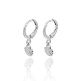 Sea Shell Huggies Earrings