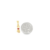 18K Gold Filled Figa Hand Charm Pendant