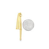 18K Gold Filled Pen Cap Pendant Charm (A9)