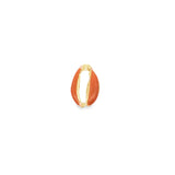 18K Gold Filled Colorful Enamel Puka Shell Pendant