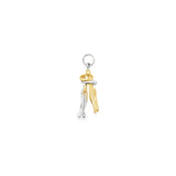 18K Gold Filled Partners Soul Mates Pendant (A58)