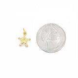 Tiny Bead Star Pendant