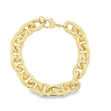 Thick 11mm Oval Rolo Bracelet (F246A/I134B)