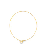 Thin CZ Square Charm Armlet (B144)