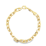 6mm Thick Paperclip Bracelet (I337)