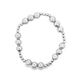 Mixed Size Bead Bracelet (I525-I528)