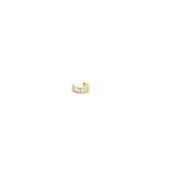 CZ Baguette Clear/Green Ear Cuffs (L341)