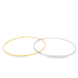 2mm Flat Wrist Cuff Bangle (B75)