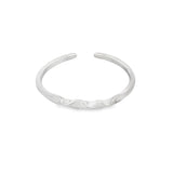 Dented Wrist Cuff Bangle (B39)