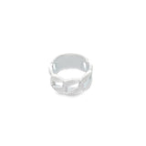 Curb Colorful Enamel Ring (D86)