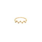 CZ Slim Ring With Colorful Stones