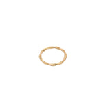 Minimalist Twisted Rope Ring