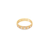 Enamel Stars Ring Band (D73)