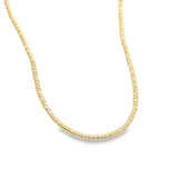 3mm Flat Ball Disc Necklace