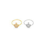 Crown Ring Band
