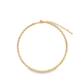 Colorful CZ Ball Bead Choker (H51)