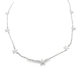 Small Star Pendant Dainty Delicate Choker Necklace (G76)
