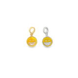 Happy Face Enamel Emoji Charm Pendant