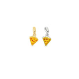 Enamel Pizza Pendant Charm
