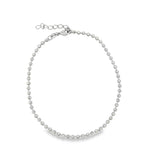 3mm Textured Ball Anklet (E131)