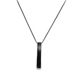 Dainty Box Chain "Love" Block Charm Necklace (G131)
